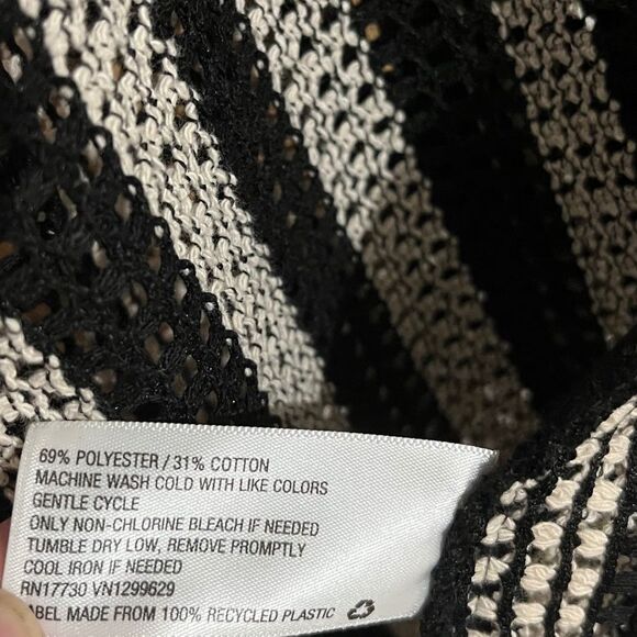 Wild Fable Women’s Stripe Multi Knit Open Front Cardigan Beach Coverup Sz-XS/S - Picture 5 of 6